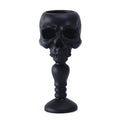 Black Standing Skull Decor Ornament for Halloween Party