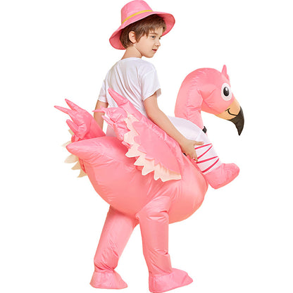 Inflatable Pink Flamingo Costume for Halloween Events
