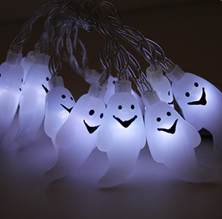 LED Pumpkin Lantern String Lights for Halloween Decor