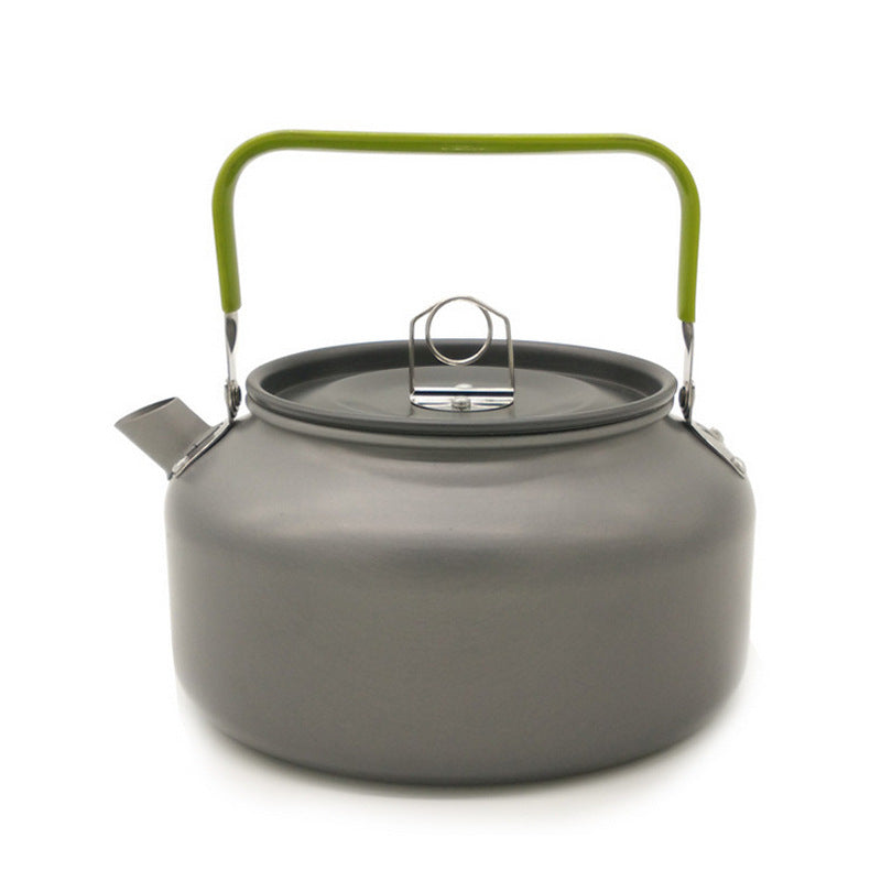 Portable Aluminum Camping Kettle for Outdoor Use
