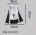Pet Halloween Costume: Nun Dress