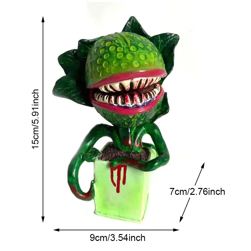 Cannibal Plant Resin Prop for Halloween Garden Decor