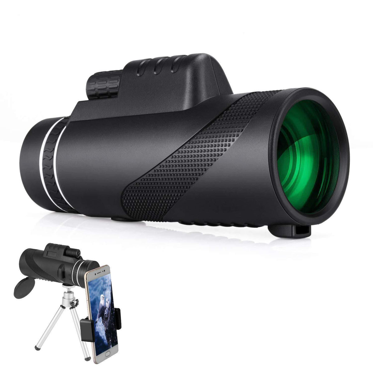 High-Definition Telescope with Universal Phone Mount