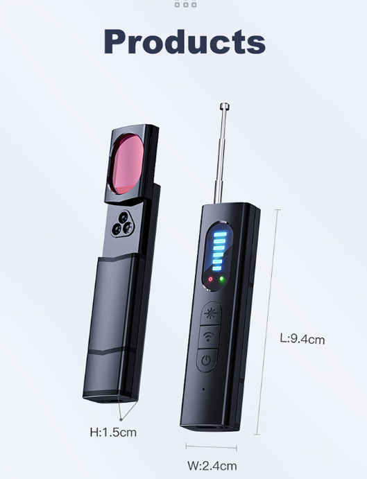 Wireless Signal Detector & Camera Anti-Theft Device