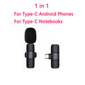 Portable Mini Wireless Lavalier Microphone