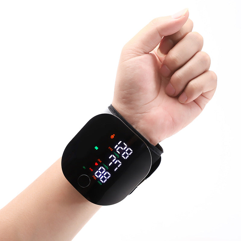 Rechargeable Backlight Wrist Blood Pressure Monitor