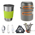 Outdoor Cooking Gear Set for 1-2 Person Camping