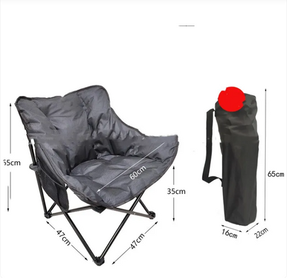Adjustable Folding Moon Chair