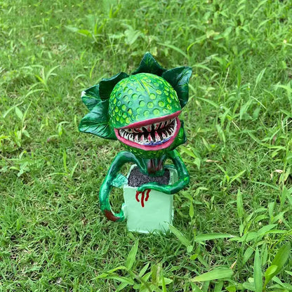 Cannibal Plant Resin Prop for Halloween Garden Decor