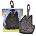 Galerie Bluey Cast Iron Pancake Skillet with Mix Cartoon Breakfast Character Christmas Gift Idea 3.52 Ounces