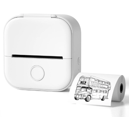 Wireless Pocket Printer – Print Photos, Notes & Labels Instantly from Your Phone