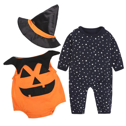 Children's Halloween Costume Set - Wizard Hat & Romper