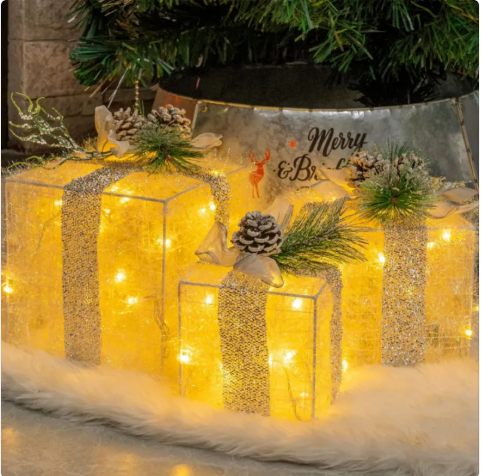 Christmas Gift Box Three-piece Set