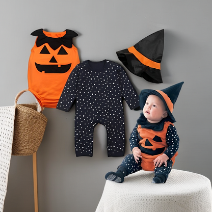 Children's Halloween Costume Set - Wizard Hat & Romper
