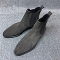 Vintage High-Top Leather Martin Boots for Men
