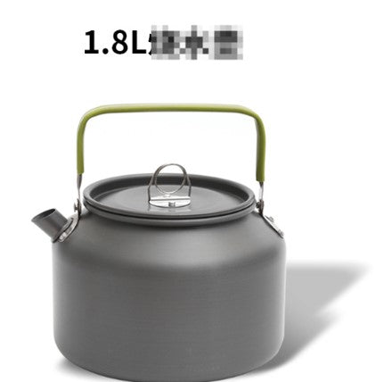 Portable Aluminum Camping Kettle for Outdoor Use
